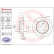 Disque de frein BREMBO XTRA LINE 08.5178.3X, Vignette 3
