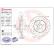 Disque de frein BREMBO XTRA LINE 08.9734.1X, Vignette 3