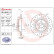 Disque de frein BREMBO XTRA LINE 08.A540.1X, Vignette 3