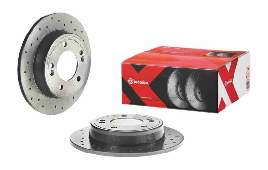Disque de frein BREMBO XTRA LINE 08.C172.2X, Image 2