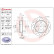 Disque de frein BREMBO XTRA LINE 08.C172.2X, Vignette 3