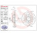 Disque de frein BREMBO XTRA LINE 09.9167.1X, Vignette 3