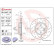 Disque de frein BREMBO XTRA LINE 09.A047.3X, Vignette 3