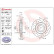 Disque de frein BREMBO XTRA LINE 09.A652.1X, Vignette 3