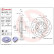 Disque de frein BREMBO XTRA LINE 09.A721.1X, Vignette 3