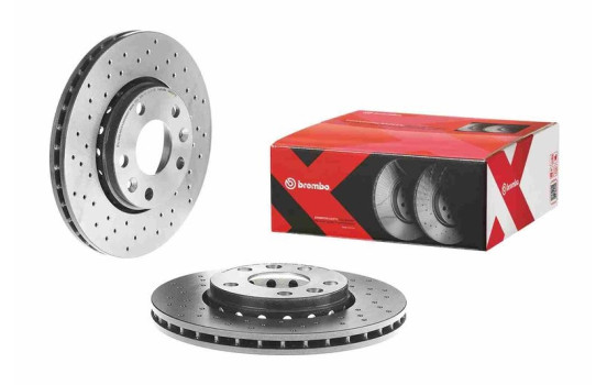 Disque de frein BREMBO XTRA LINE 09.A727.1X, Image 2