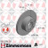 Disque de frein COAT Z 150.1284.20 Zimmermann, Vignette 2