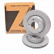 Disque de frein COAT Z 150.3461.20 Zimmermann