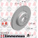 Disque de frein COAT Z 150.3480.20 Zimmermann, Vignette 2