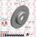 Disque de frein COAT Z 150.3482.20 Zimmermann, Vignette 2