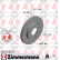 Disque de frein COAT Z 400.3602.20 Zimmermann, Vignette 2