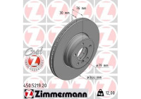 Disque de frein COAT Z 450.5219.20 Zimmermann