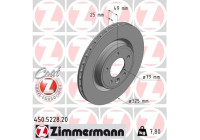 Disque de frein COAT Z 450.5228.20 Zimmermann
