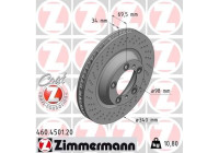 Disque de frein COAT Z 460.4501.20 Zimmermann