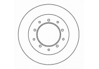 Disque de frein COATED 15616 ABS