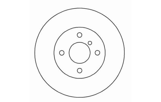 Disque de frein COATED 15721 ABS