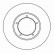 Disque de frein COATED 15827 ABS