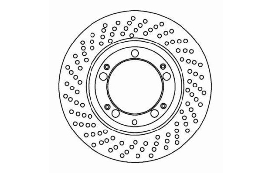 Disque de frein COATED 15882 ABS