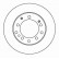 Disque de frein COATED 15940 ABS