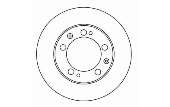 Disque de frein COATED 16115 ABS