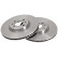 Disque de frein COATED 16153 ABS
