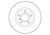 Disque de frein COATED 16334 ABS