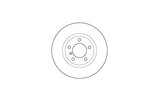 Disque de frein COATED 16334 ABS
