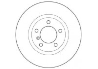 Disque de frein COATED 16335 ABS