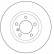 Disque de frein COATED 16335 ABS