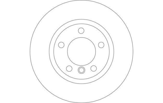 Disque de frein COATED 16536 ABS