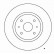 Disque de frein COATED 16906 ABS