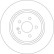 Disque de frein COATED 17052 ABS