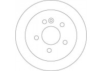 Disque de frein COATED 17108 ABS