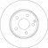 Disque de frein COATED 17403 ABS