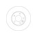 Disque de frein COATED 17524 ABS, Vignette 2