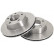 Disque de frein COATED 17600 ABS