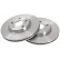 Disque de frein COATED 17608 ABS