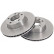 Disque de frein COATED 17662 ABS