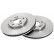 Disque de frein COATED 17676 ABS