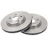 Disque de frein COATED 17807 ABS