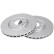 Disque de frein COATED 17818 ABS, Vignette 3