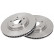 Disque de frein COATED 17889 ABS