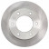Disque de frein COATED 18017 ABS