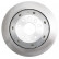 Disque de frein COATED 18058 ABS