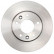 Disque de frein COATED 18089 ABS