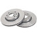 Disque de frein COATED 18155 ABS