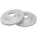 Disque de frein COATED 18166 ABS, Vignette 3