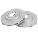 Disque de frein COATED 18186 ABS, Vignette 2