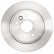 Disque de frein COATED 18274 ABS