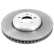 Disque de frein COATED 18276 ABS